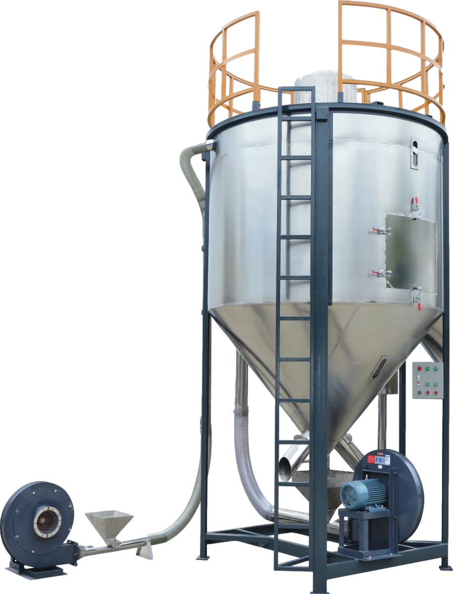 vertical silo mixer