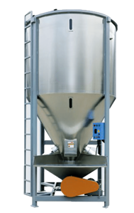 vertical silo mixer
