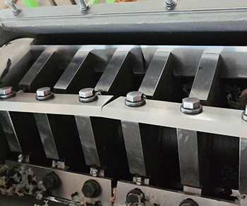 plastic crusher machine blade