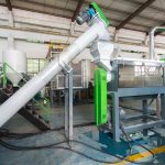 nicety machine plastic flakes screw feeder machine