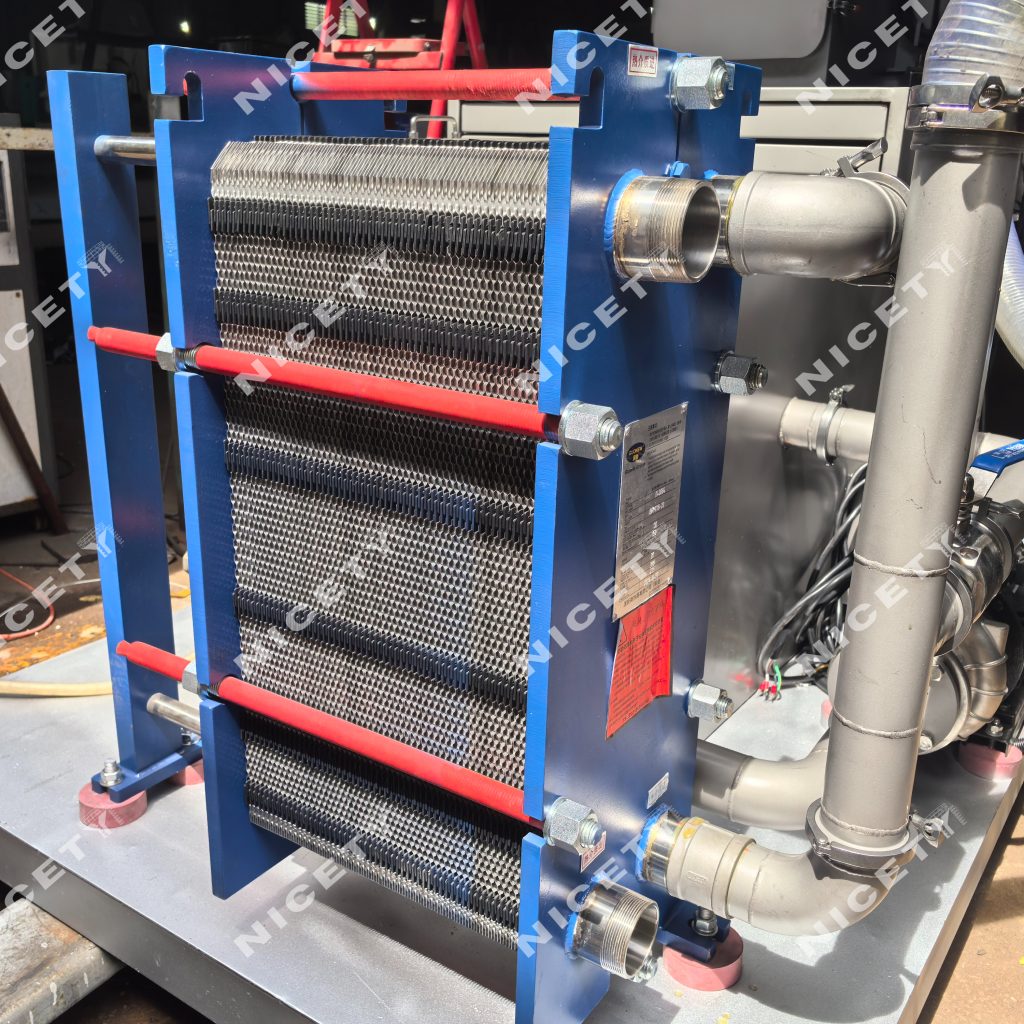 centrifugal dryer heater exchanger