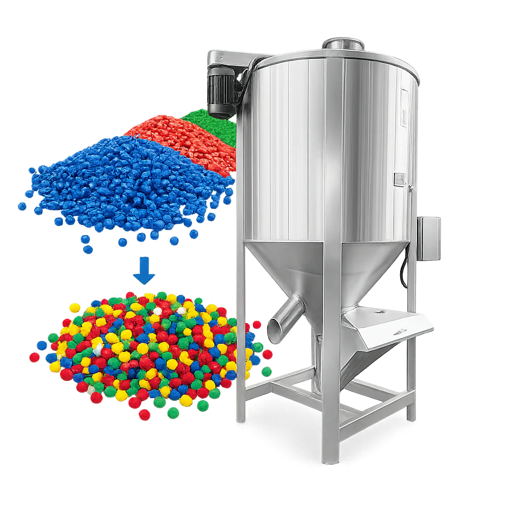 plastic mixer machines