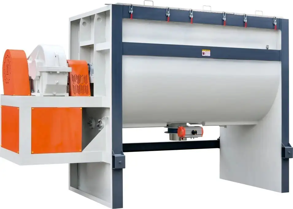 horizontal ribbon blender machine