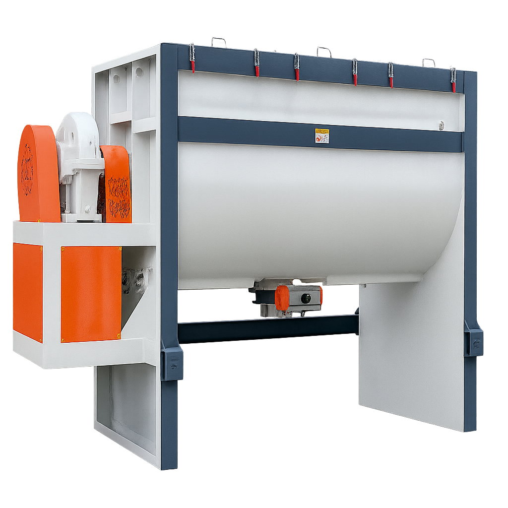 horizontal ribbon blender