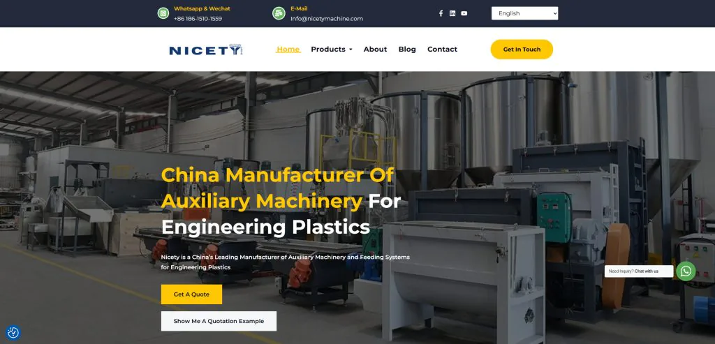 nicety machinery co., ltd.