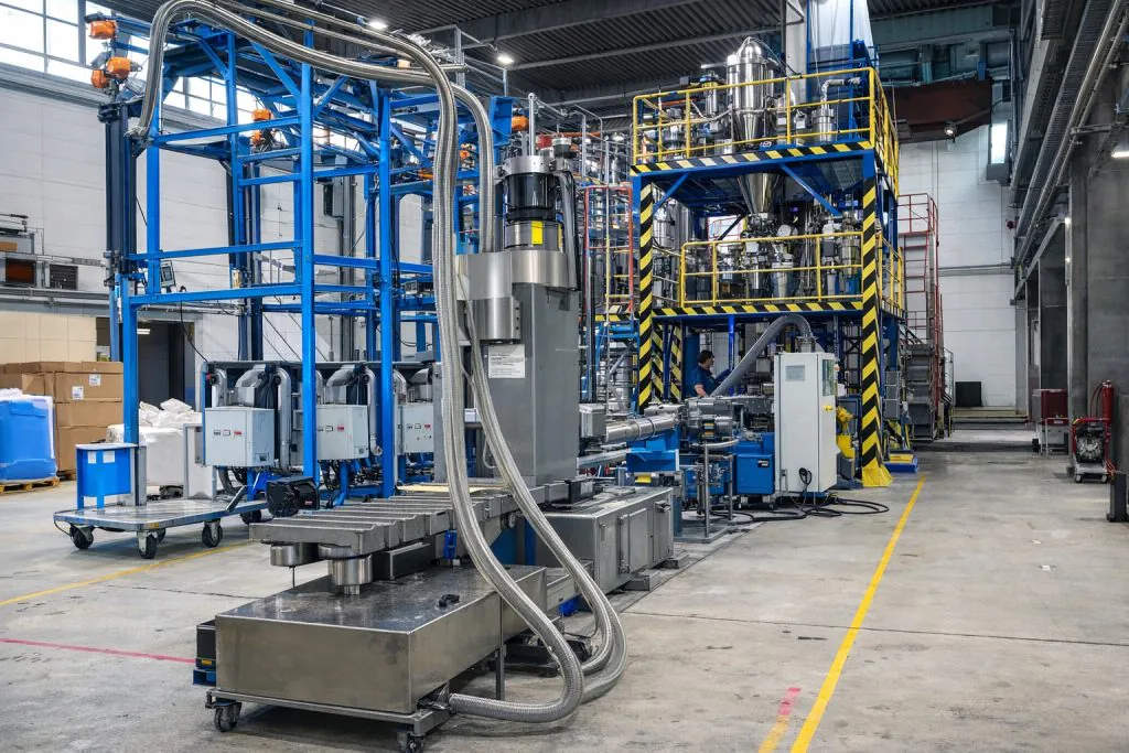 central feeding system for plastic compounding line -Nicety Machinery Co., Ltd