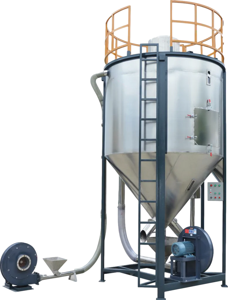 vertical silo mixer