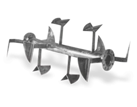 Plow shape paddle