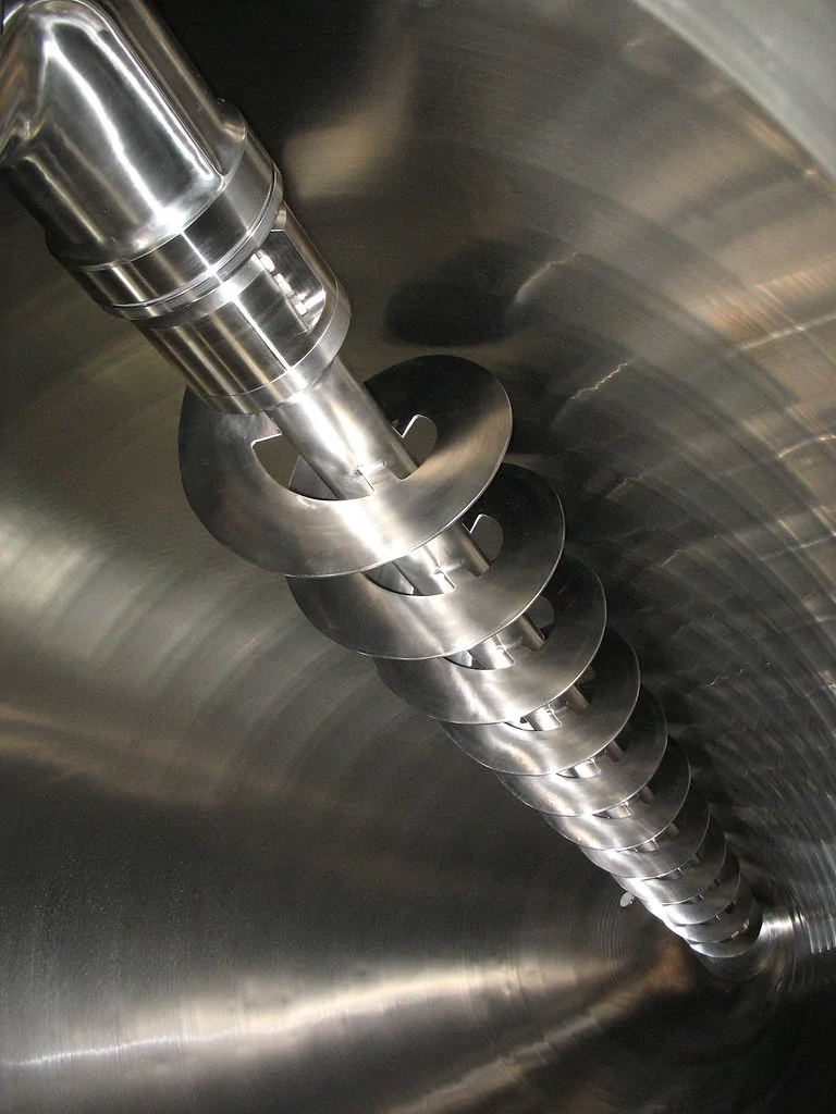 vertical silo mixer conical screw