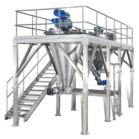 conical screw mixer