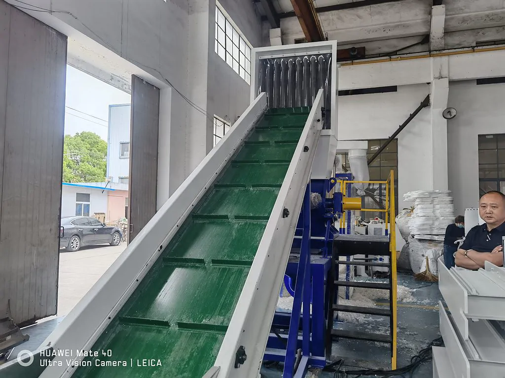 Plastic recycling machines