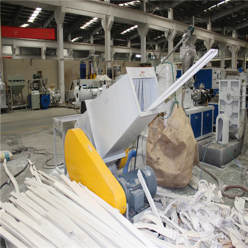 plastic pipe crusher