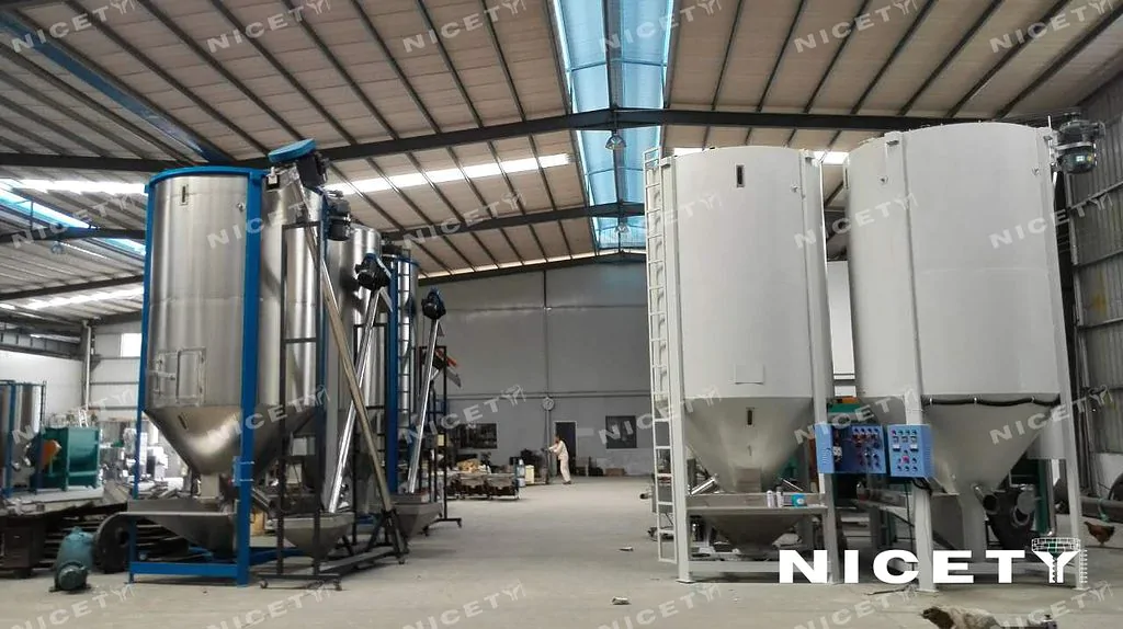 VERTICAL Spiral silo mixer