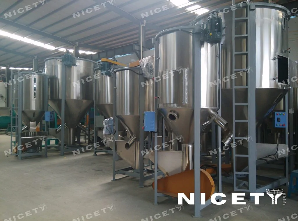 VERTICAL Spiral silo mixer