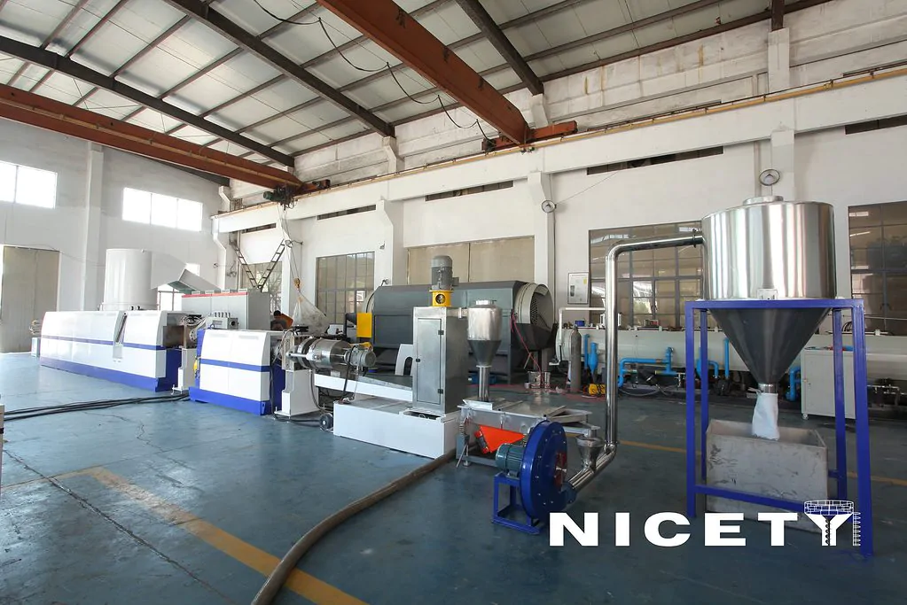 Plastic hot-melt Extrusion pelletizing Line
