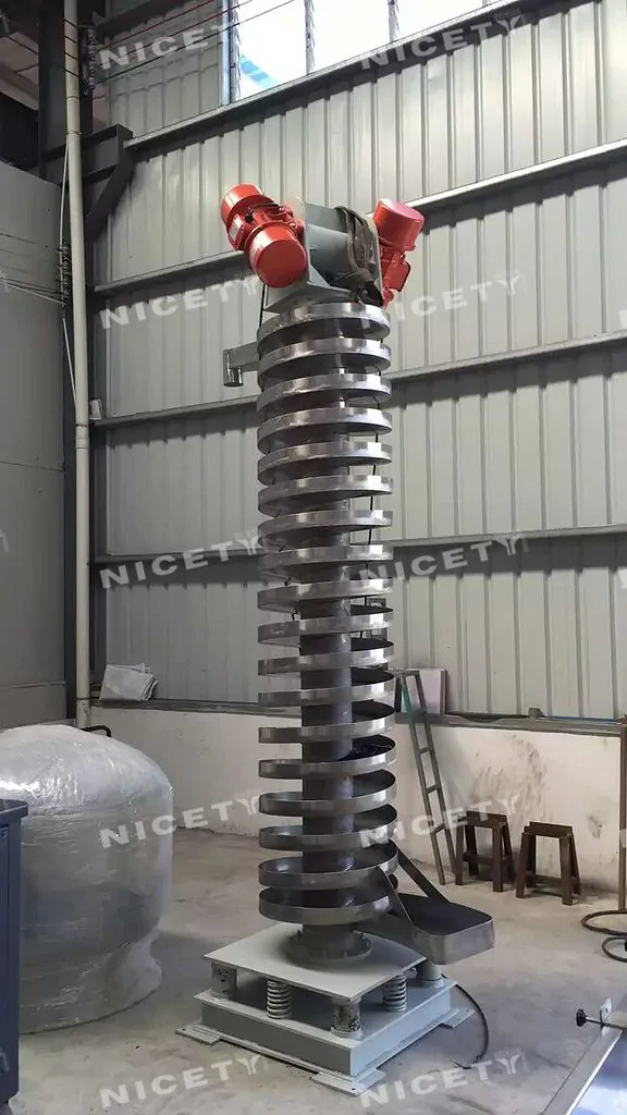 Vibratory Spiral Elevator