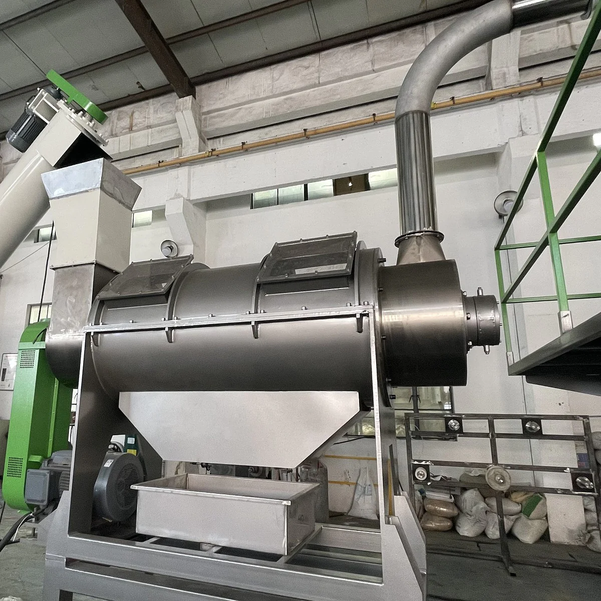 NICETY PET bottle hot washing line Horizontal Centrifugal Drying Machine