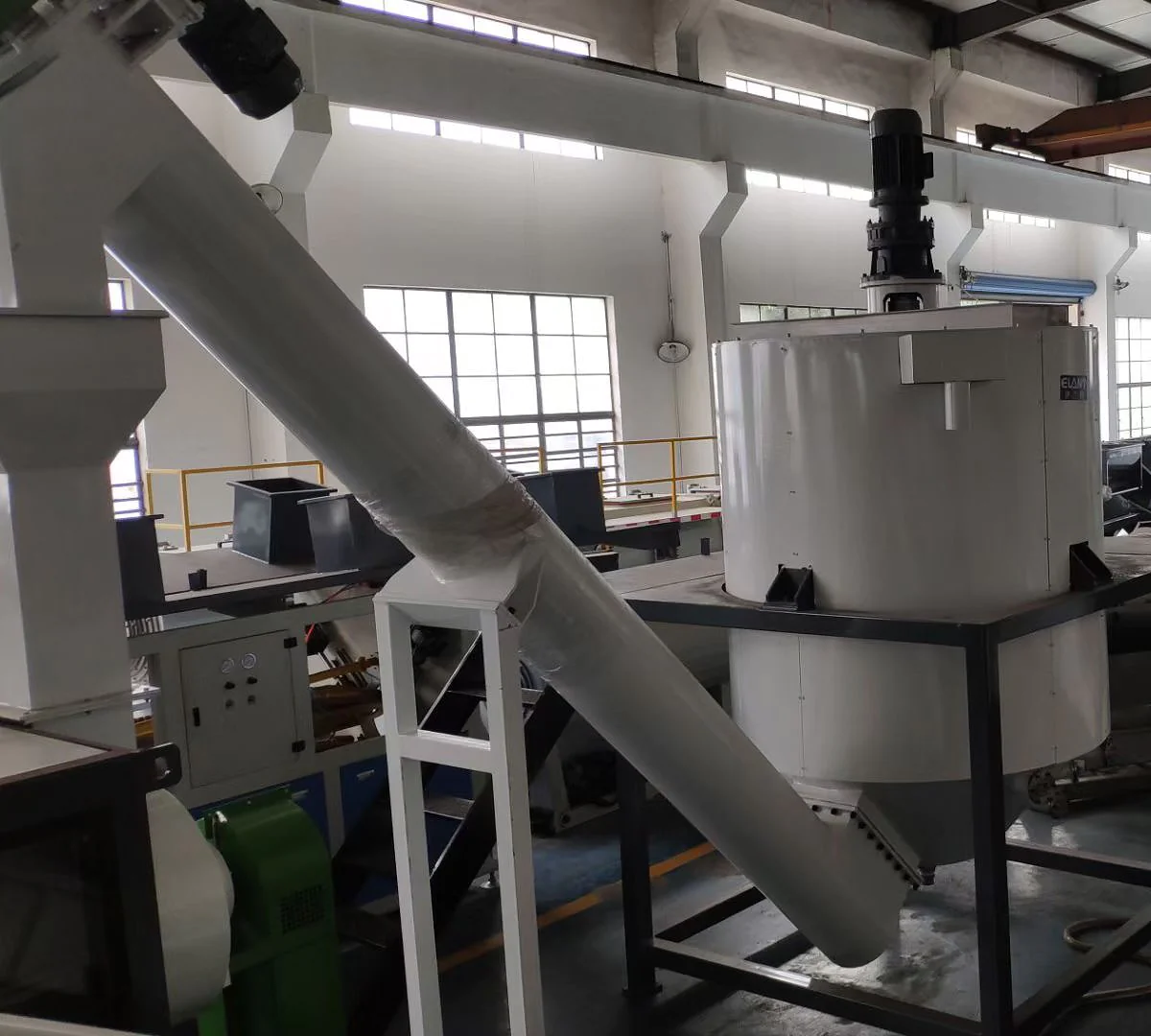 PET bottle hot washing system