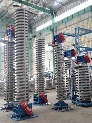 bulk material vibrating spiral elevator 2