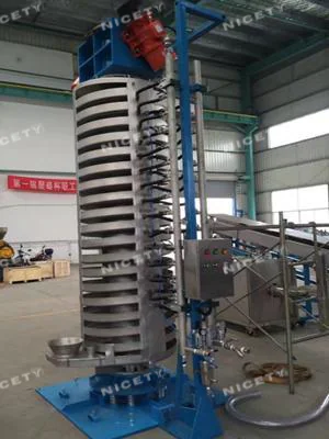 bulk material vibrating spiral elevator 7