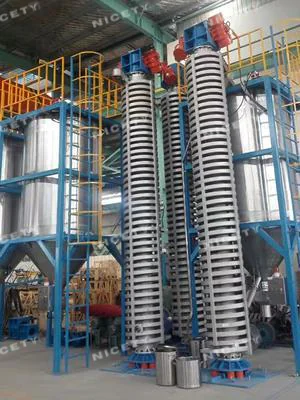 bulk material vibrating spiral elevator 8