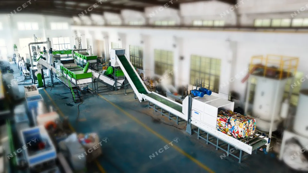 nicety machinery hdpe washing line 27