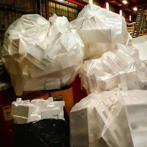 ps plastic recycling machine