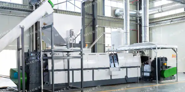 rigid plastic pelletizing machinery