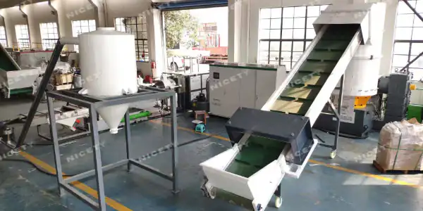 soft plastic pelletizing recycling machinery 3