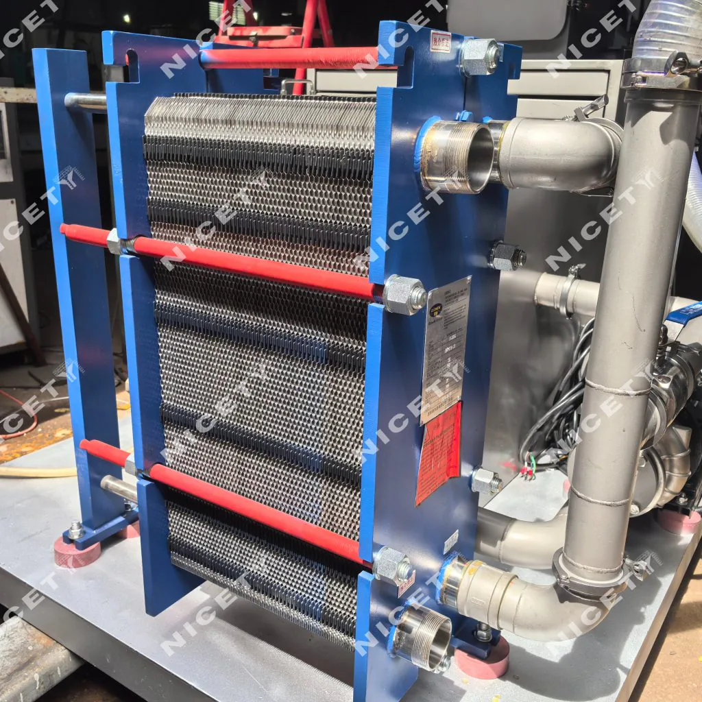 centrifugal dryer heater exchanger