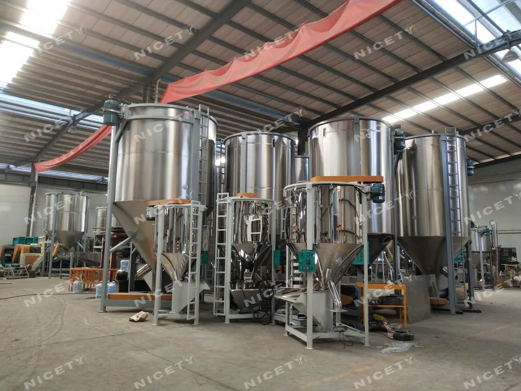 Silo mixer manufacturers for plastics
