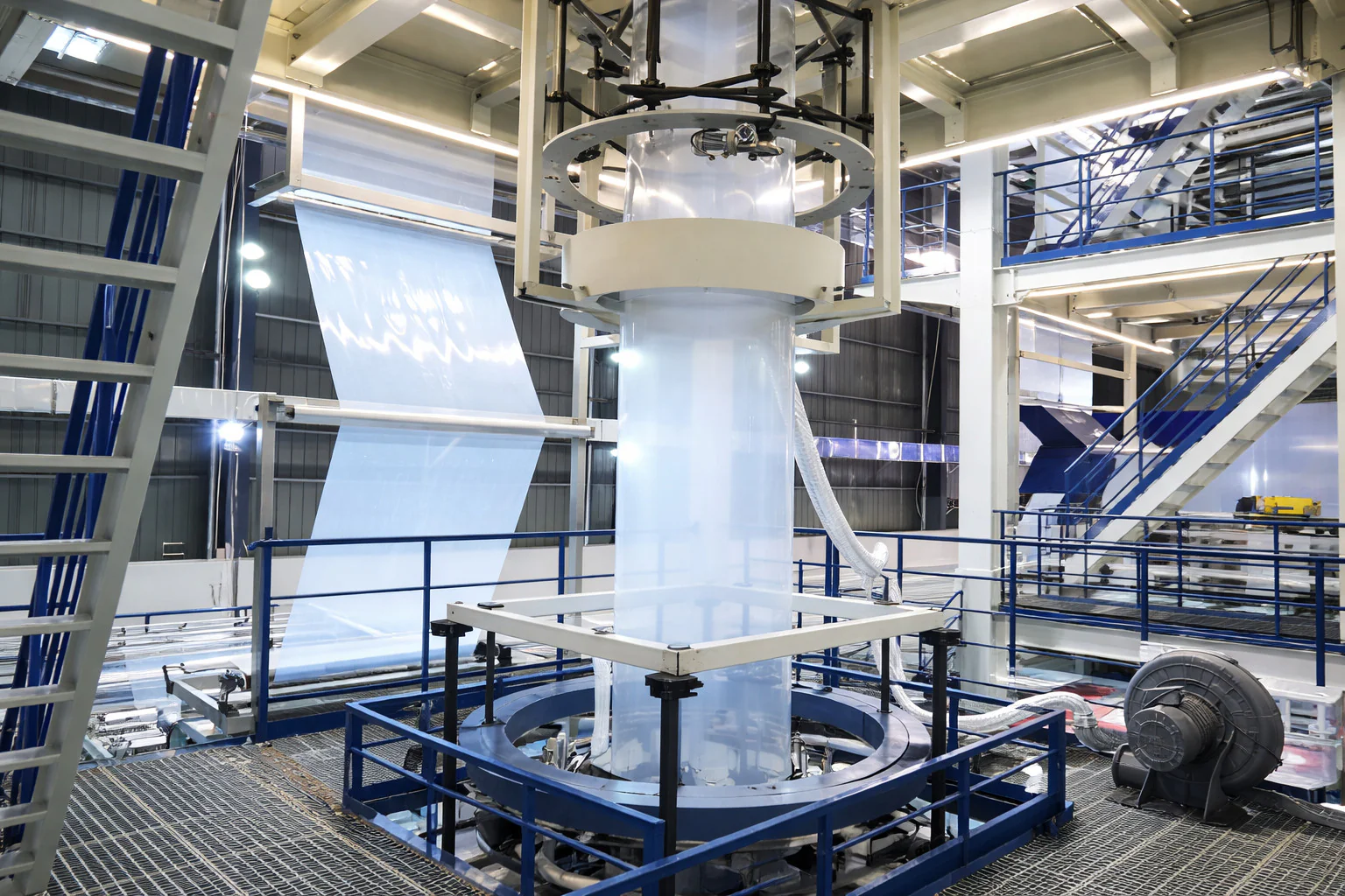 central feeding system for blown film line -Nicety Machinery Co., Ltd